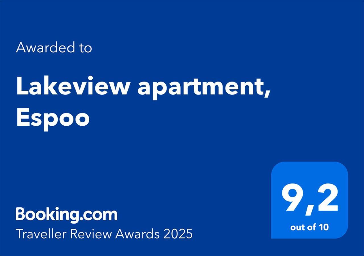 Lakeview Apartment, Espoo Ngoại thất bức ảnh